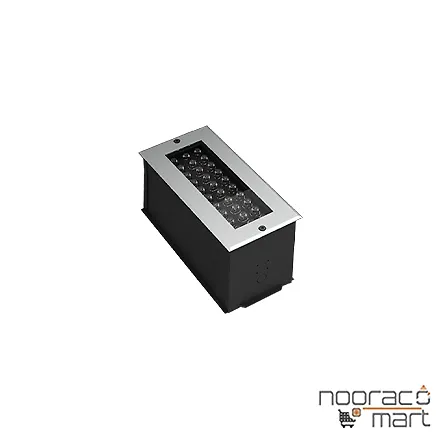 خرید و قیمت چراغ دفنی آذرین 2 (RGB) 25 وات 30 سانتی متر 50 درجه گلنور