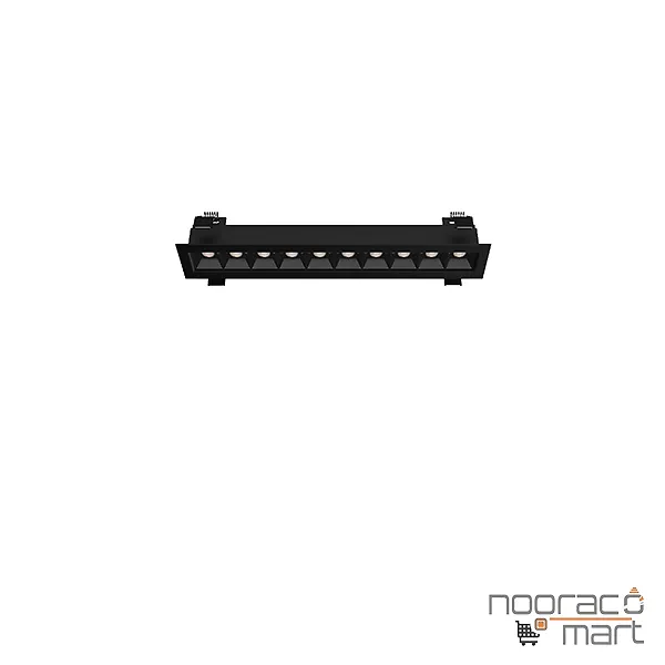 چراغ سقفی توکار لیزر بلید 12 وات SH- 6801 شعاع