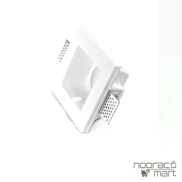 چراغ گچی سقفی توکار تک شعله SH- 2201 شعاع