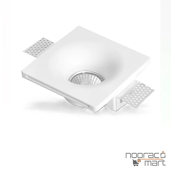 چراغ گچی سقفی توکار تک شعله SH-4401 شعاع