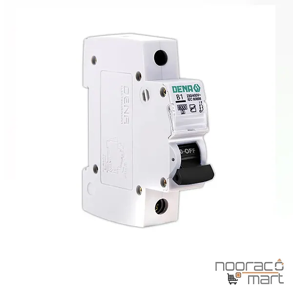 کلید مینیاتوری 1 آمپر تک پل B دنا الکتریک ایرانیان