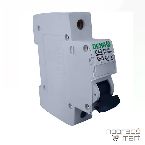 کلید مینیاتوری 40 آمپر تک پل C دنا الکتریک ایرانیان