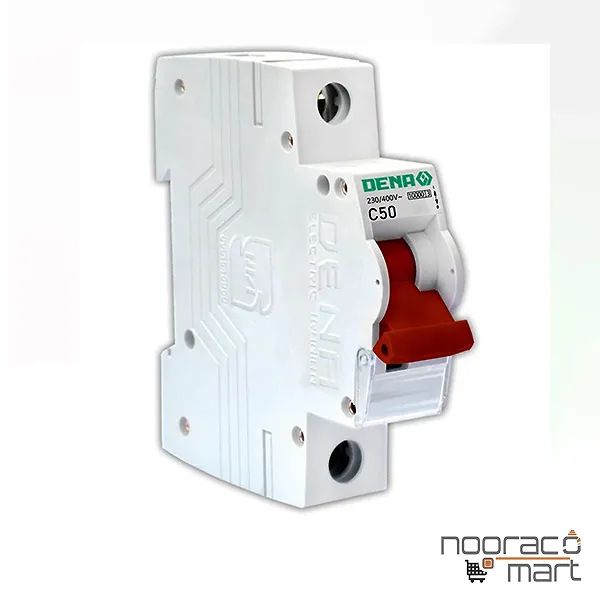 کلید مینیاتوری 50 آمپر تک پل C دنا الکتریک ایرانیان