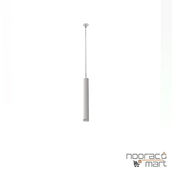 چراغ آویز پندالوکس سفید توکار با ماژول برق مستقیم ارتفاع 45 سانتی متری 6 وات مازی نور