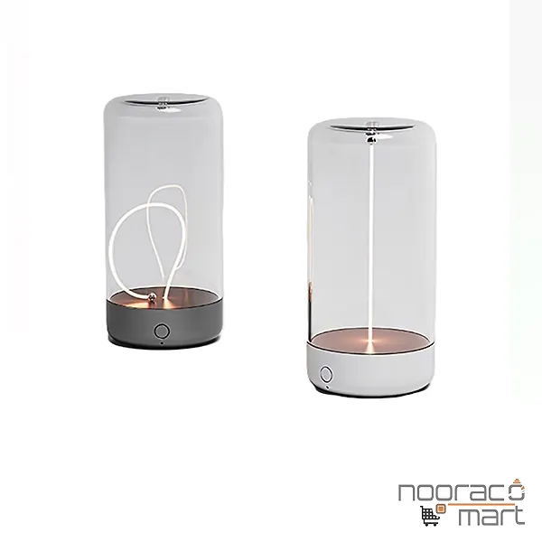 چراغ رومیزی شارژی سفید 0.5 وات PLX 7004 پولاکس