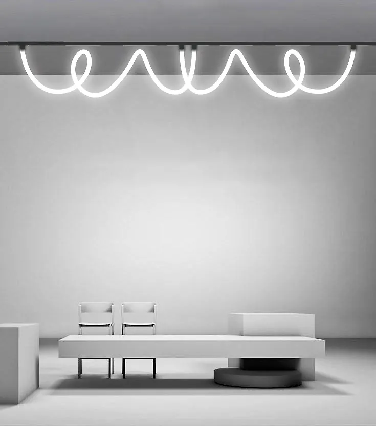 چراغ آویز فلکسی مگنتی 10 وات  SH-MW10-2M شعاع