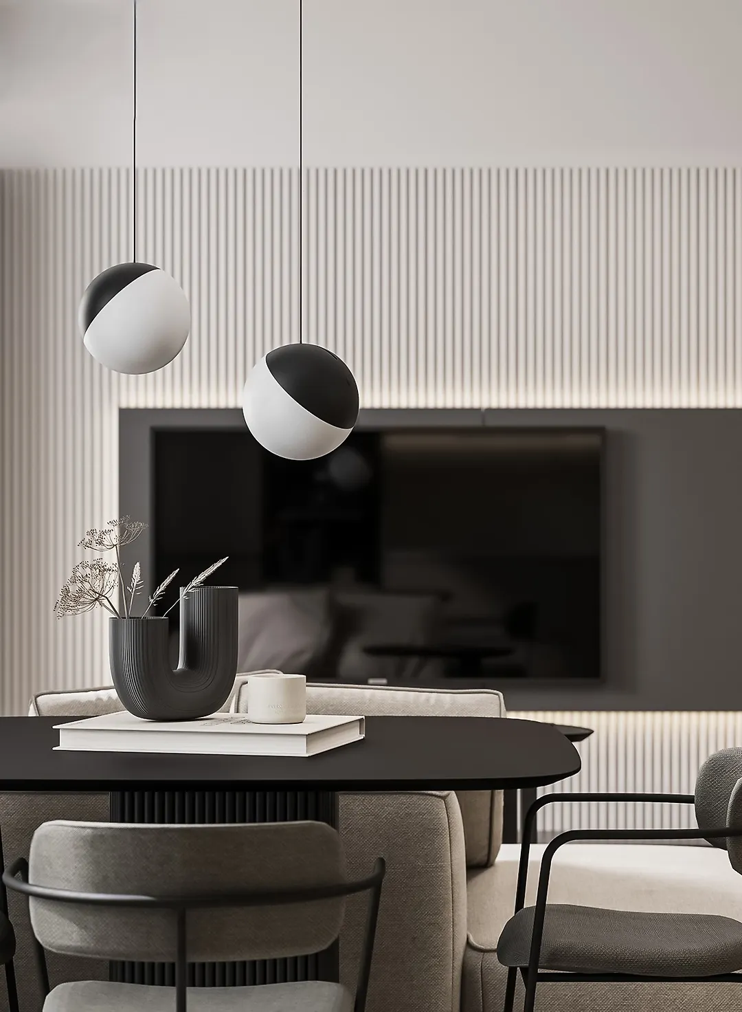 چراغ آویز کروی مگنتی 10 وات-SH-MG-05-R -HG-100 شعاع