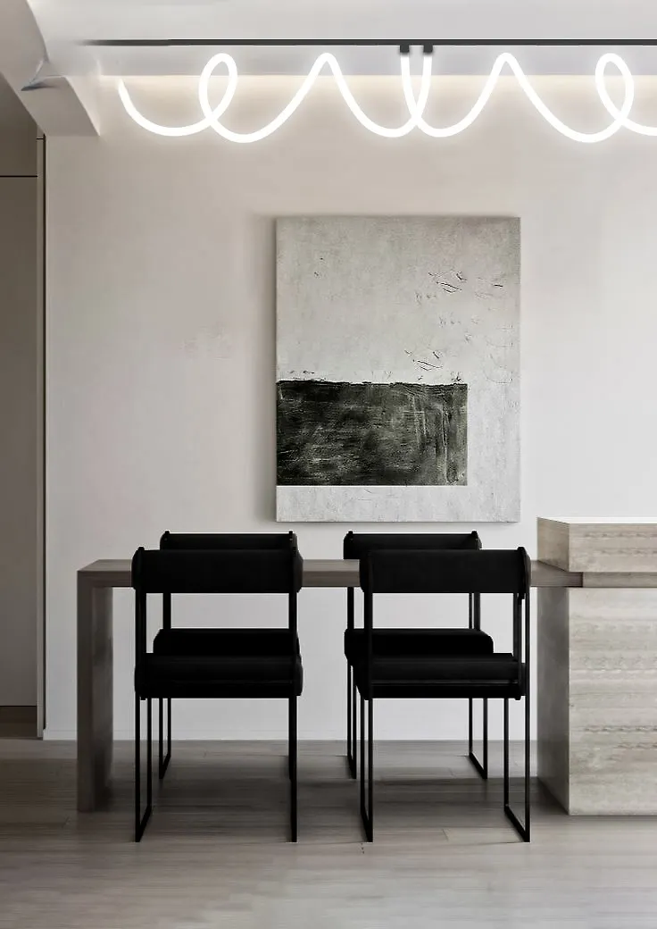 چراغ فلکسی 360 درجه یک متر مگنتی 16 وات  SH-MG-FX-1000 شعاع