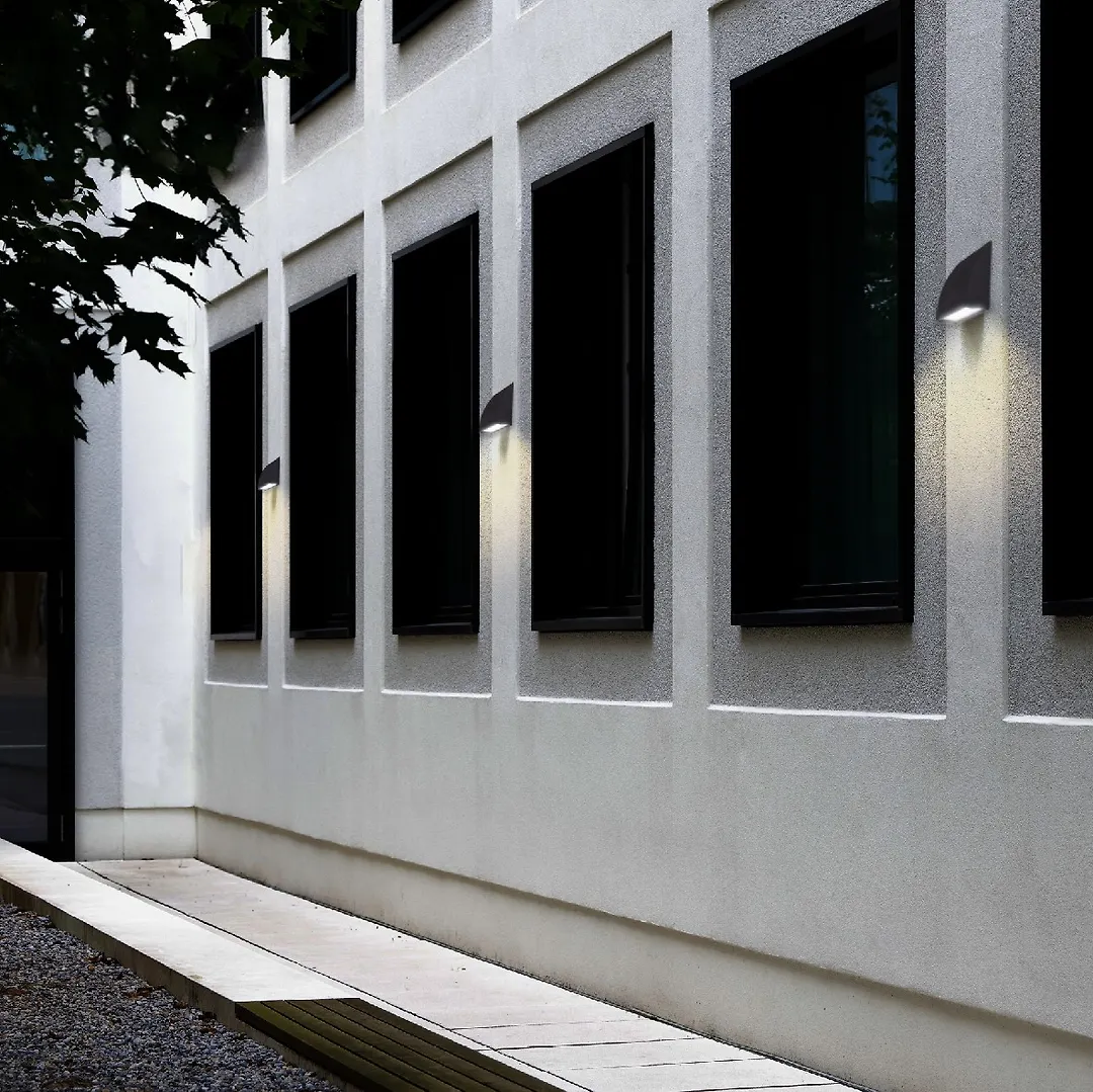 چراغ دیواری 3 وات مشکی SH-101M شعاع