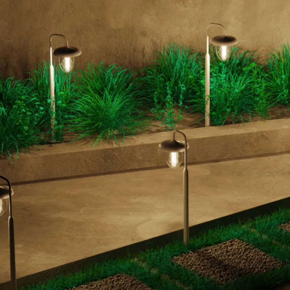 چراغ پارکی ایستاده حبابی PLX8001-B پولاکس