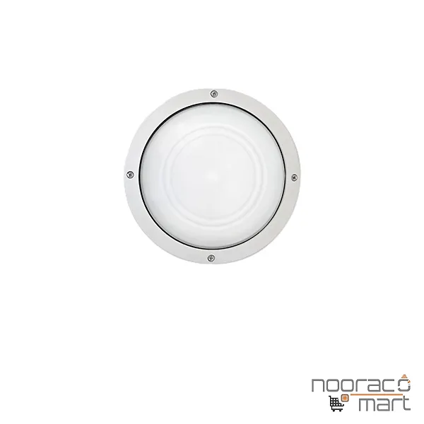 چراغ سقفی دیواری کرونا سفید کامپکت بالاست سرخود 23 وات مازی نور