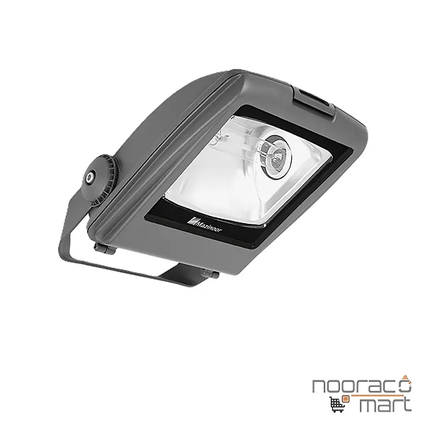 چراغ پروژکتوری وگا با رفلكتور آلومينيومی آنودايز متقارن A و خازن 250 وات مازی نور