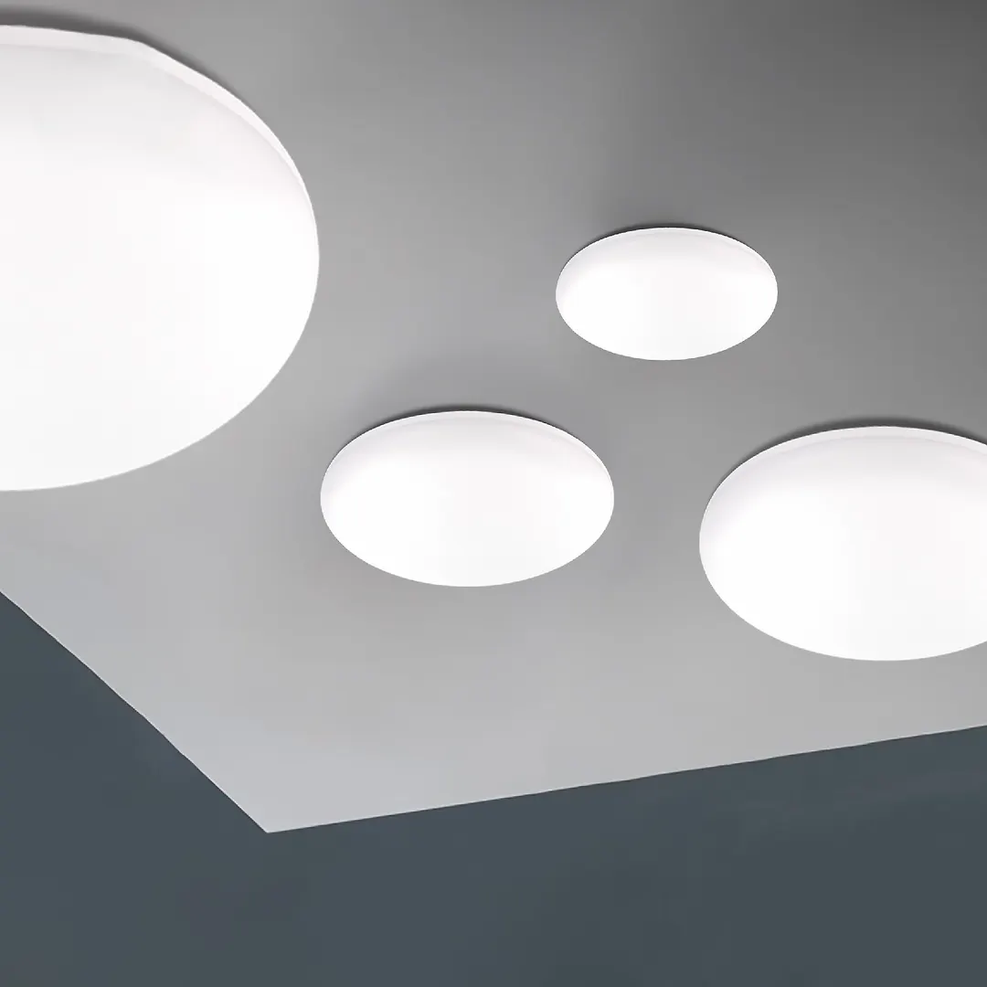 چراغ سقفی روکار گرد 18 وات سفید SH-1115 شعاع