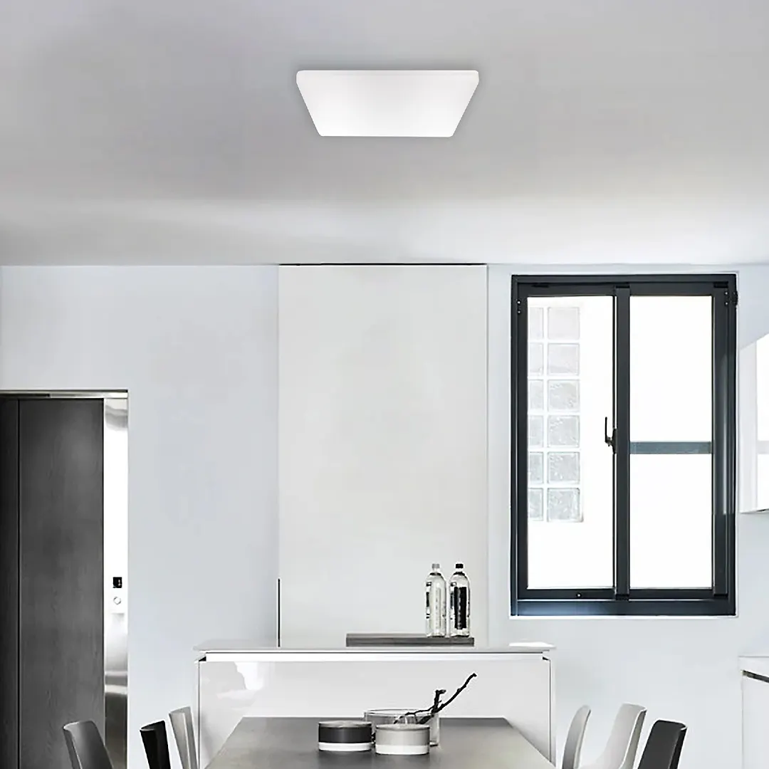 چراغ سقفی روکار مربع 50 وات سفید SH-1075 شعاع