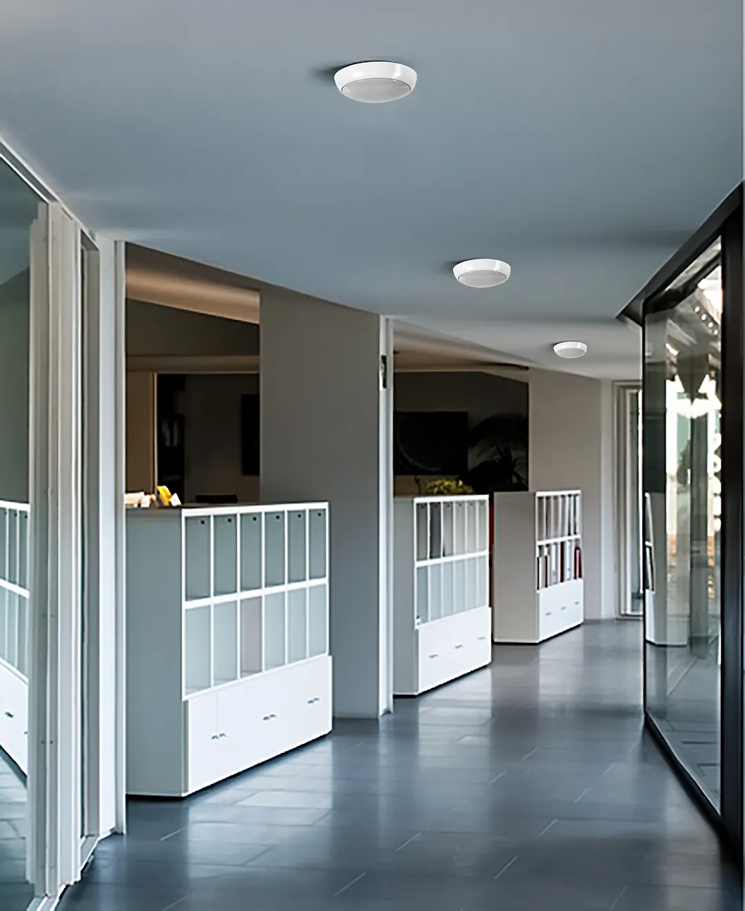 چراغ سقفی روکار سفید SH-2612 شعاع