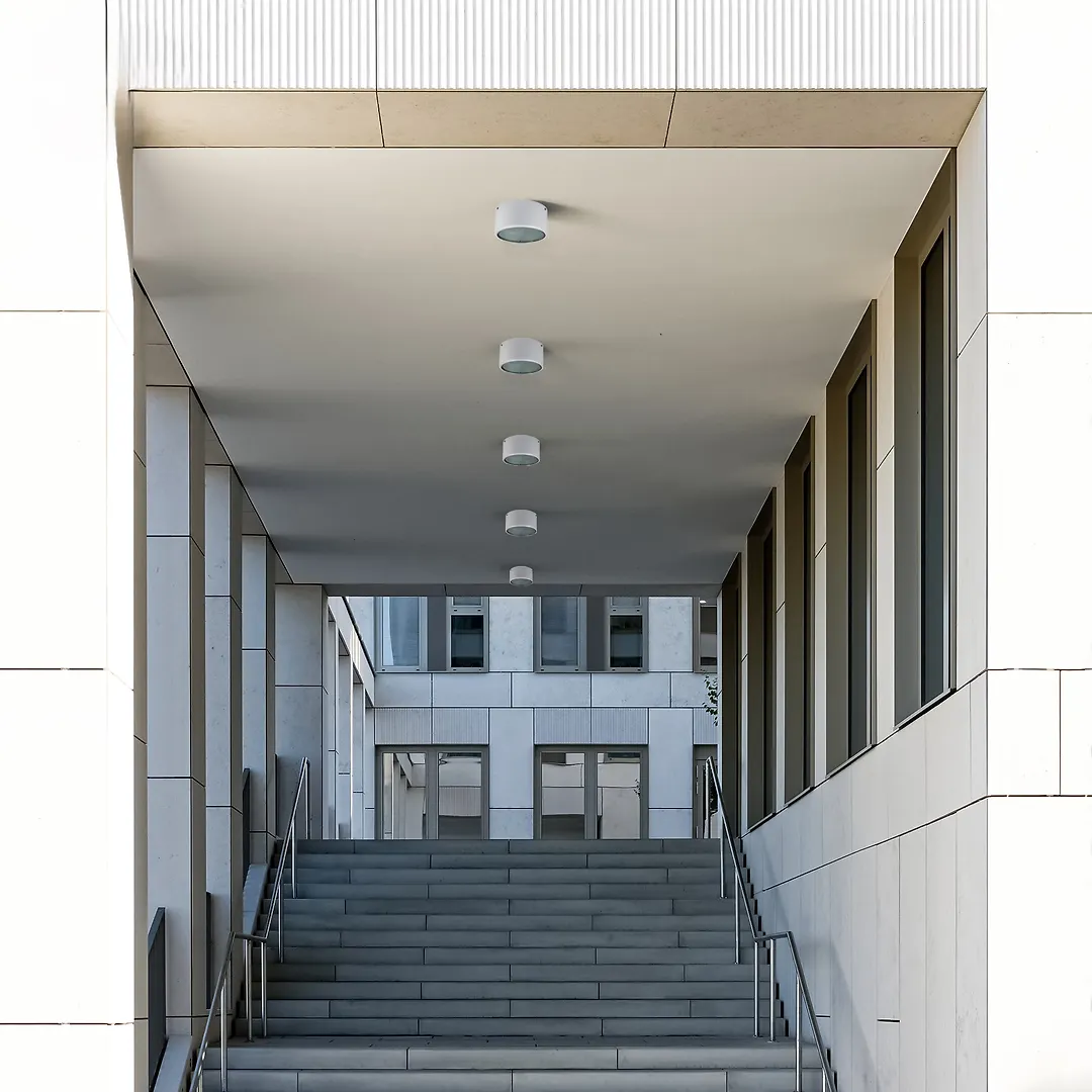 چراغ سقفی روکار گرد سفید SH-6530M شعاع