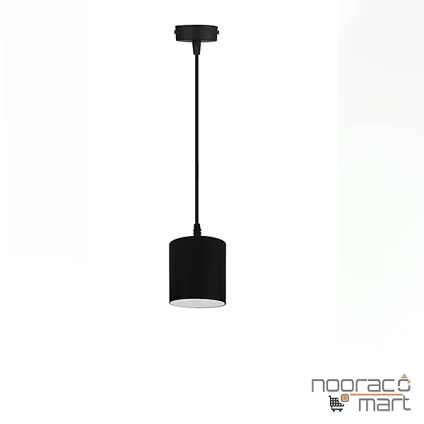 چراغ سقفی آویز استوانه 9 وات مشکی SH- 3017S شعاع