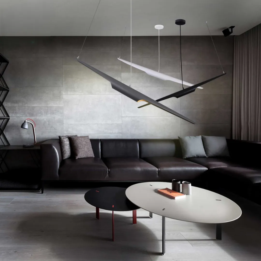 چراغ سقفی آویز 14 وات سفید SH- 4118 شعاع