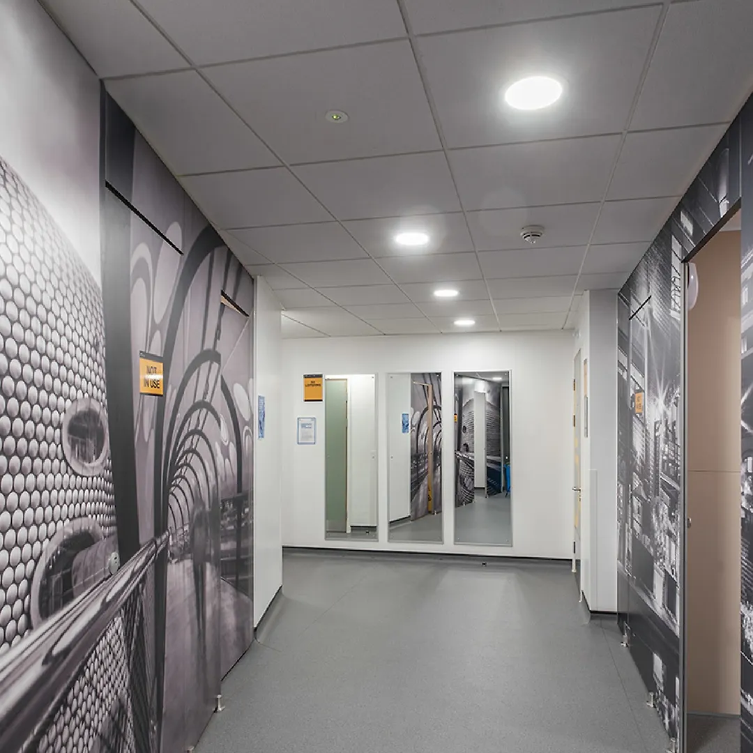 چراغ سقفی توکار گرد 15 وات سفید SH-4020-DOB شعاع