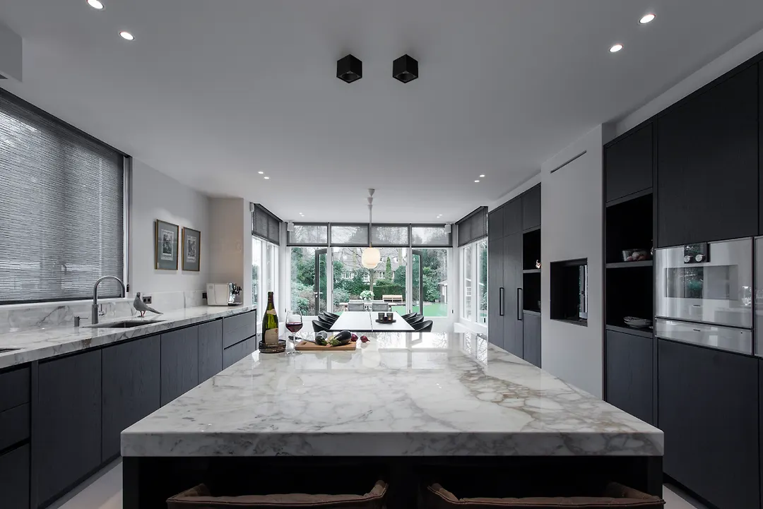 چراغ سقفی روکار مربع 6 وات مشکی SH- ML1006F شعاع