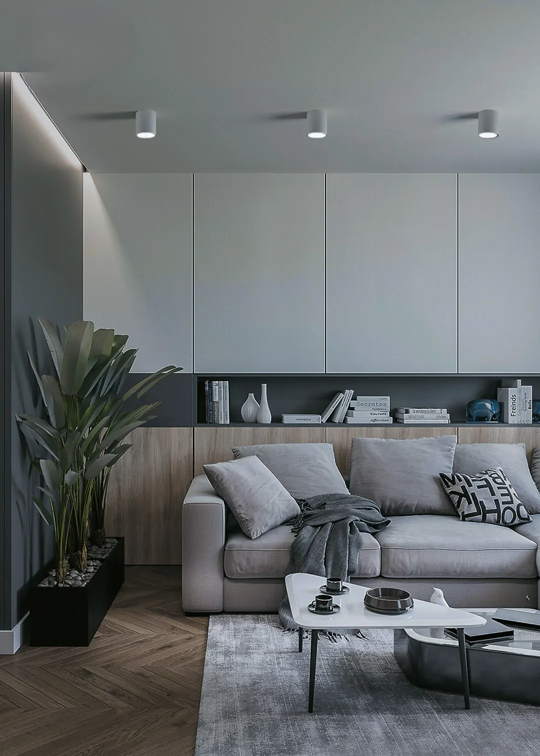 چراغ سقفی روکار استوانه 7 وات سفید SH-4016 شعاع