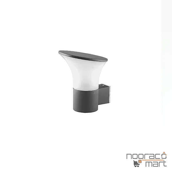 چراغ دیواری 9 وات خاکستری 1408-SH شعاع