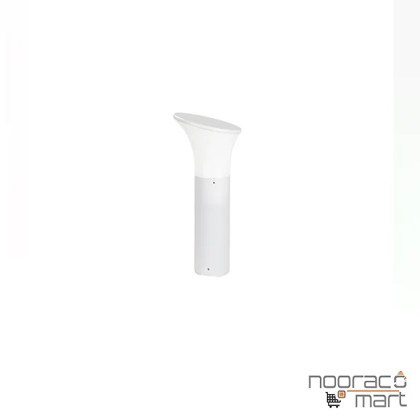 چراغ حیاطی 9 وات سفید ارتفاع 30 سانتی متری 1405- SH شعاع