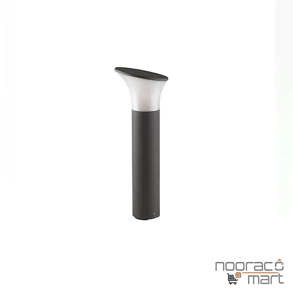چراغ حیاطی 9 وات خاکستری ارتفاع 50 سانتی متری 1406 -SH شعاع