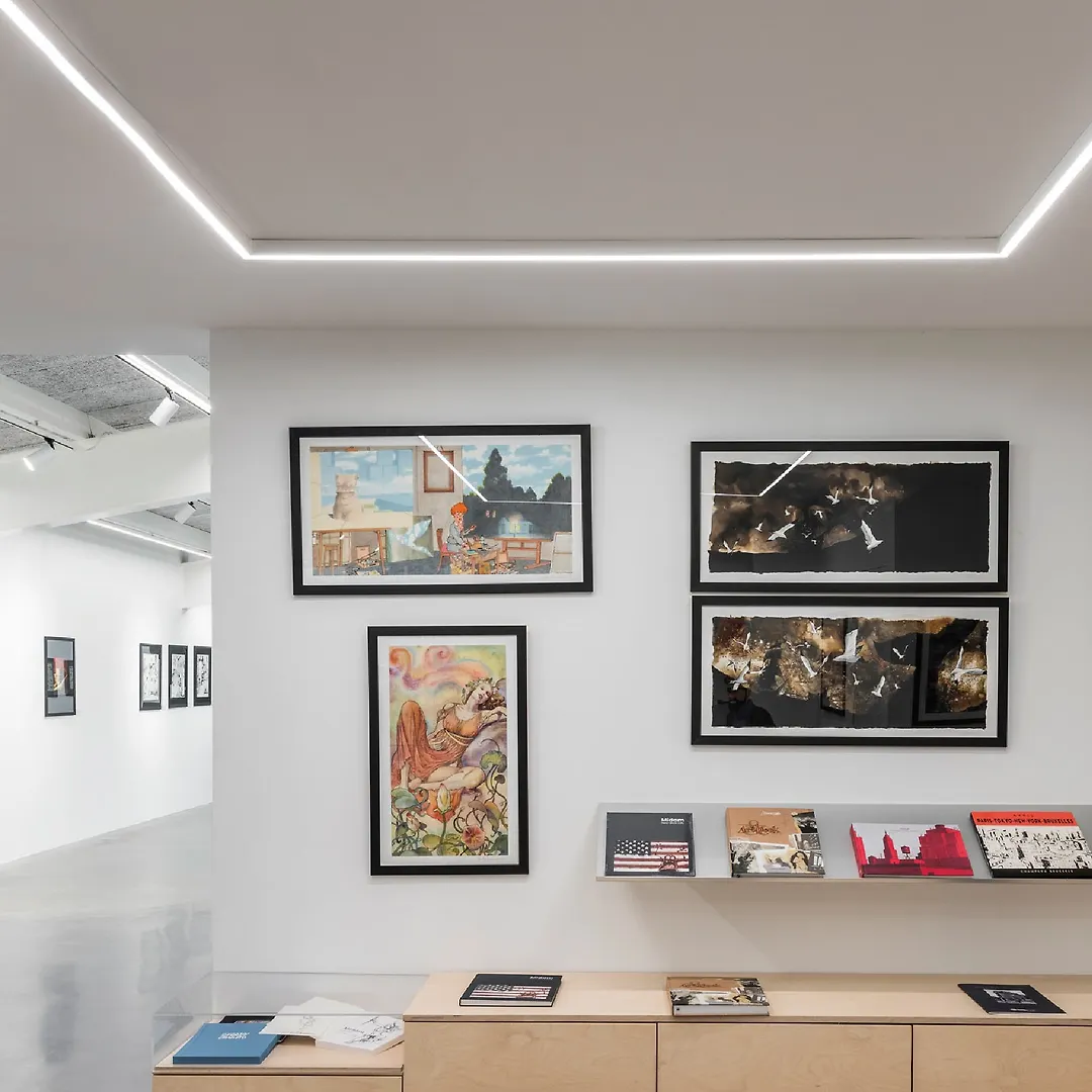 چراغ خطی روکار 36 وات سفید SH 1814M -شعاع