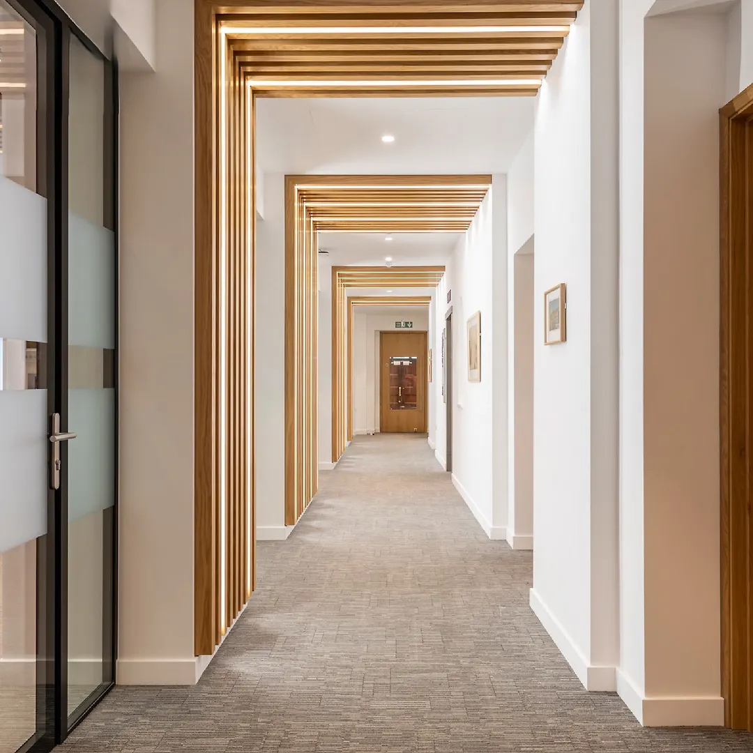 چراغ خطی توکار 36 وات سفید 1814 SH-شعاع