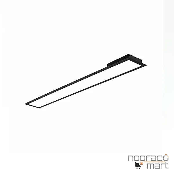 چراغ خطی توکار 50 وات مشکی 1811 SH-شعاع