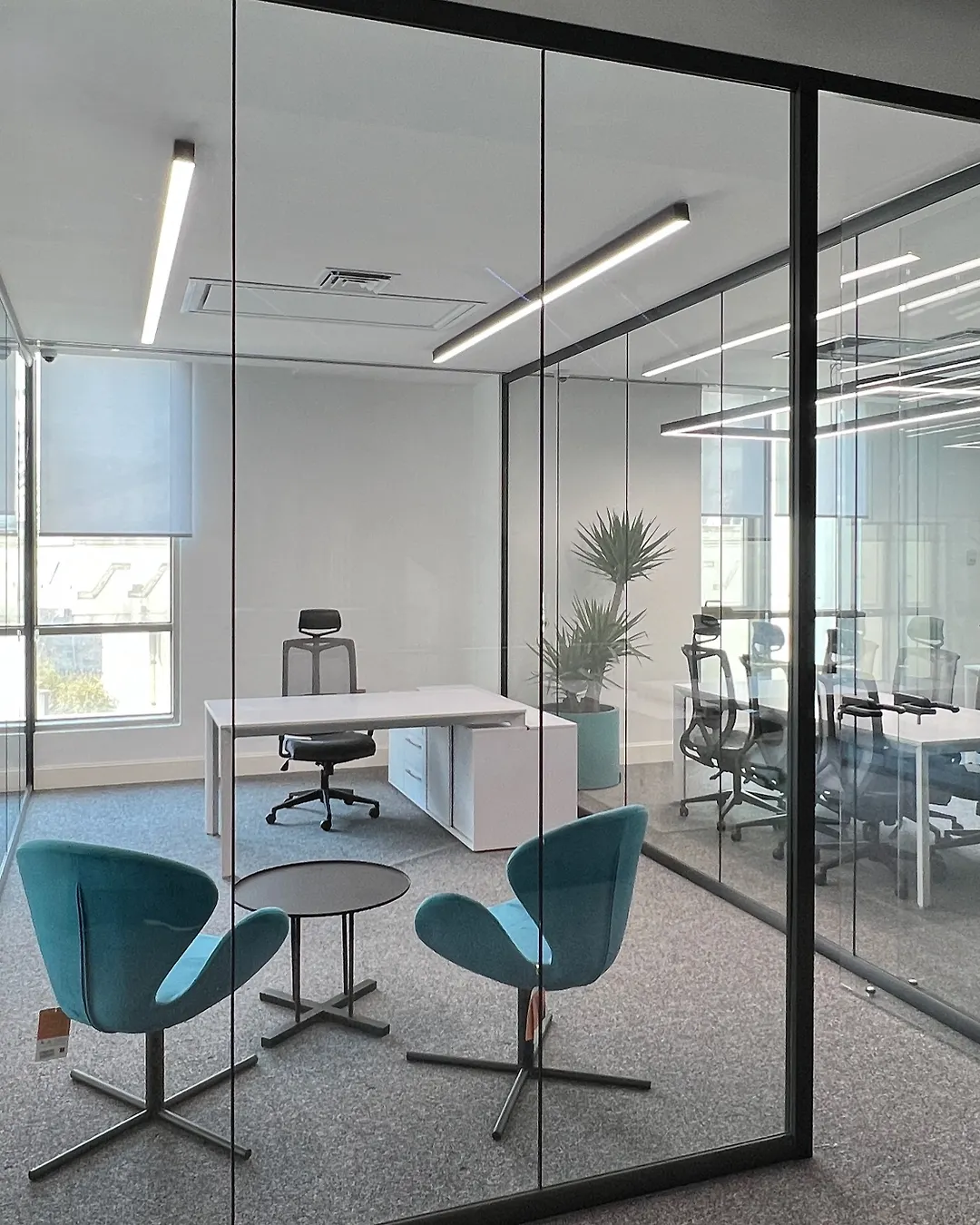 چراغ خطی روکار 50 وات سفید SH 1811M -شعاع