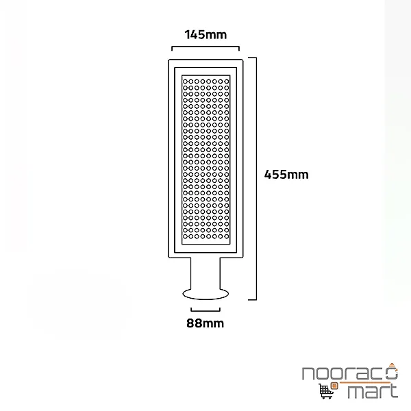 چراغ خیابانی هرمز 150 وات پرتو نور توس