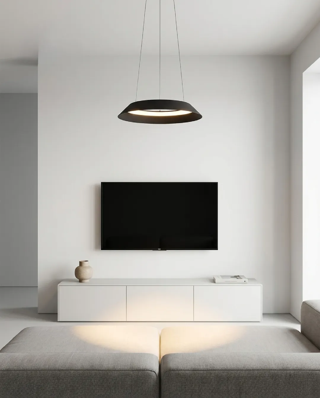 چراغ آویز سقفی روکار 18وات  SH-1043 شعاع
