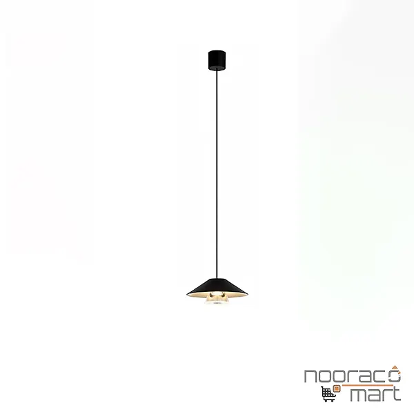 چراغ آویز سقفی روکار 6 وات مشکی SH-0280 شعاع