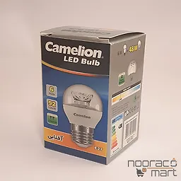 لامپ led 6w کملیون شفاف