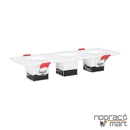 قیمت چراغ توکار سولاریس 3x5 وات پارس شعاع توس