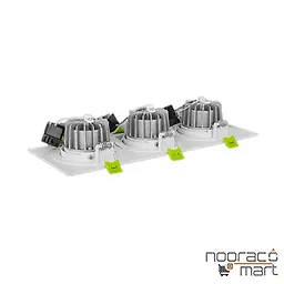 قیمت چراغ توکار چشمی تریلایت متحرک 7×3 وات SMD پارس شعاع توس