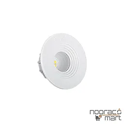 چراغ توکار چشمی 3 وات دايره اي SMD پارس شعاع توس