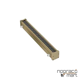 خرید و قیمت چراغ وال واشر آذرخش 4 (RGB) 25 وات 50 سانتی متر 50 درجه گلنور