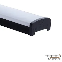 قیمت چراغ خطی روکار ویان 45 وات مشکی پرتو نور