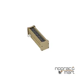 خرید و قیمت چراغ وال واشر آذرخش 4 (RGB) 12 وات 20 سانتی متر 15x15x5  درجه گلنور