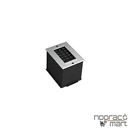 خرید و قیمت چراغ دفنی آذرین 2 (RGB) 25 وات 20 سانتی متر 50x15x3 درجه گلنور