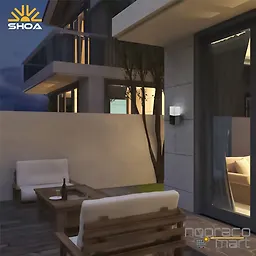 چراغ دیواری پارکی2404 شعاع