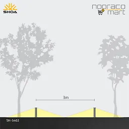 چراغ دیواری پارکی 5402 شعاع