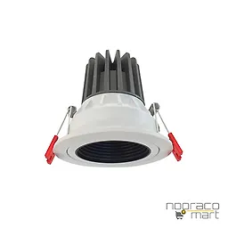 چراغ توکار 12 وات LJ661-3 شعاع