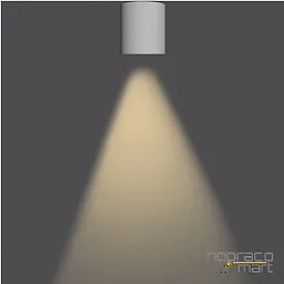 چراغ روکار 4 وات مشکی SH3016 شعاع