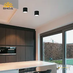 چراغ 4 وات مشکی SH3016 شعاع
