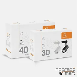 چراغ ریلی 40 وات سفید نوریکس