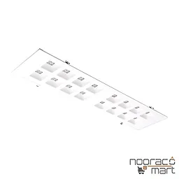 پنل توکار 30x120 برلیانس 33 وات مازی نور
